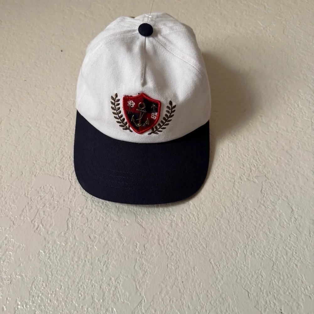 New free people anchored charm baseball hat